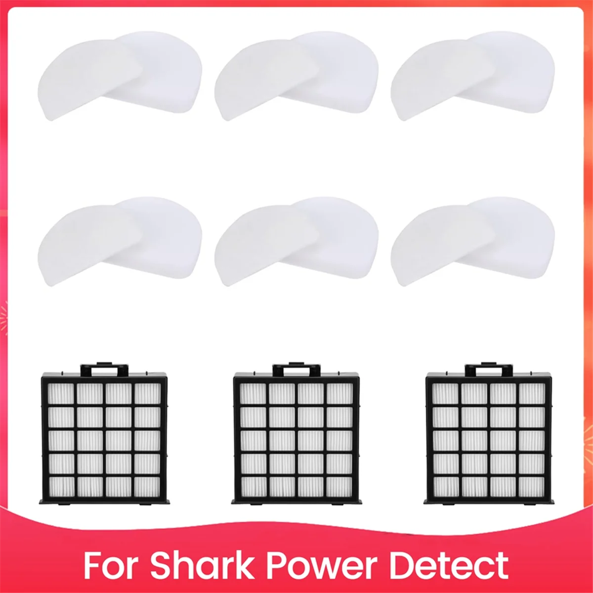 2025 + para limpeza vertical de detecção de energia az4000 az4002 az4000c, filtros de montón, filtros de espuma e feltro, peças de reposição
