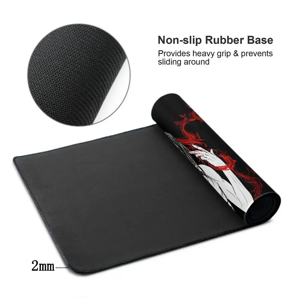 Anime Vagabond Manga Mousepad Computer Laptop Gamer Pad accessori da gioco per PC tappetini da scrivania