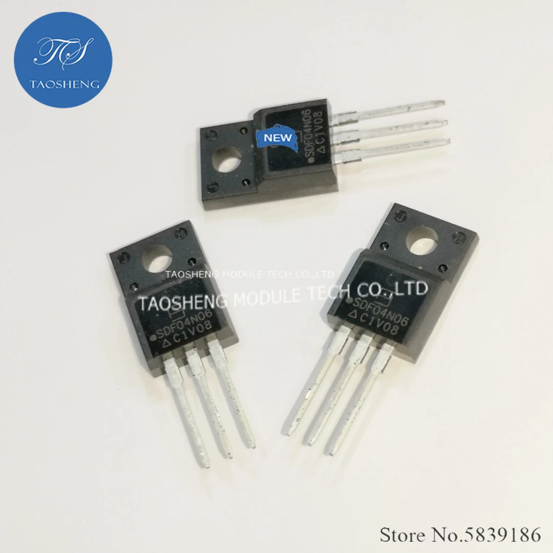 1PCS SDF04N06  4A 60V TO-220F 100% NEW AND ORIGINAL