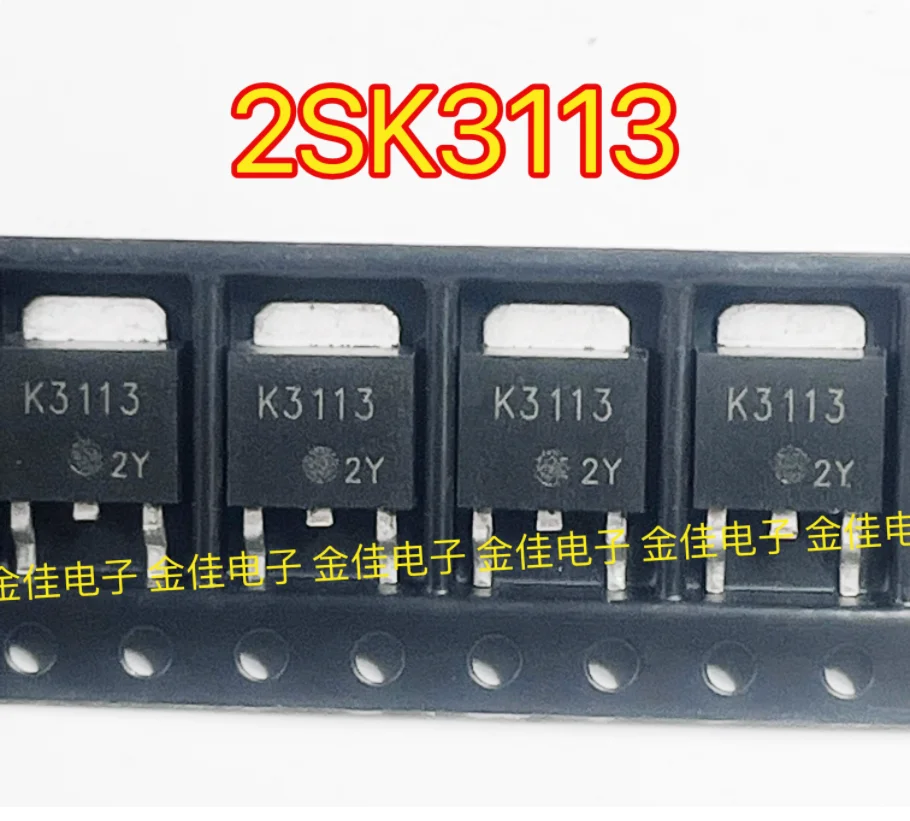 30pcs 2SK3113 K3113 MOSFET 2A600V N-channel TO-252
