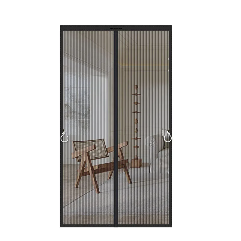 Magnetic Screen Door for Mosquito Proof-Auto-Close Magnetic Mesh Curtain with Hook&Loop No Drill,Easy Install,child&Pet Friendly