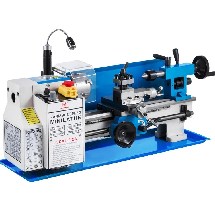 SIHAO  0618 550W-Manual Mini Metal Lathe Variable Speed bench top metal lathe benchtop