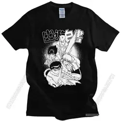 Classic Yu Yu Hakusho T-Shirt Men 100% Cotton Yusuke Urameshi Shirt Kazuma Kuwabara Tee Kurama Hiei Tops Manga Tshirt Gift Idea