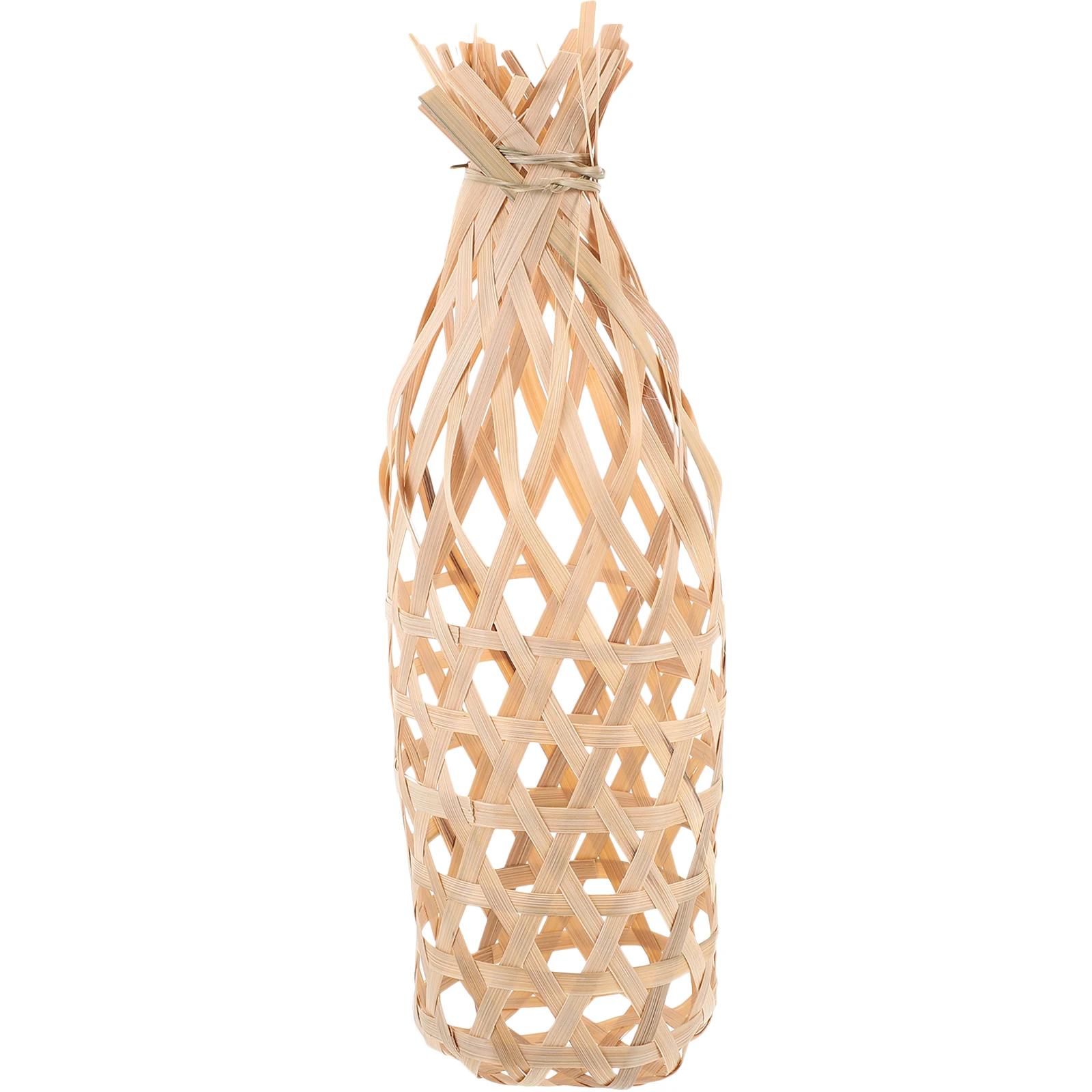 

Bamboo Lampshade Sturdy Replacement Room Cover Weaving Rustic Style Lampshades