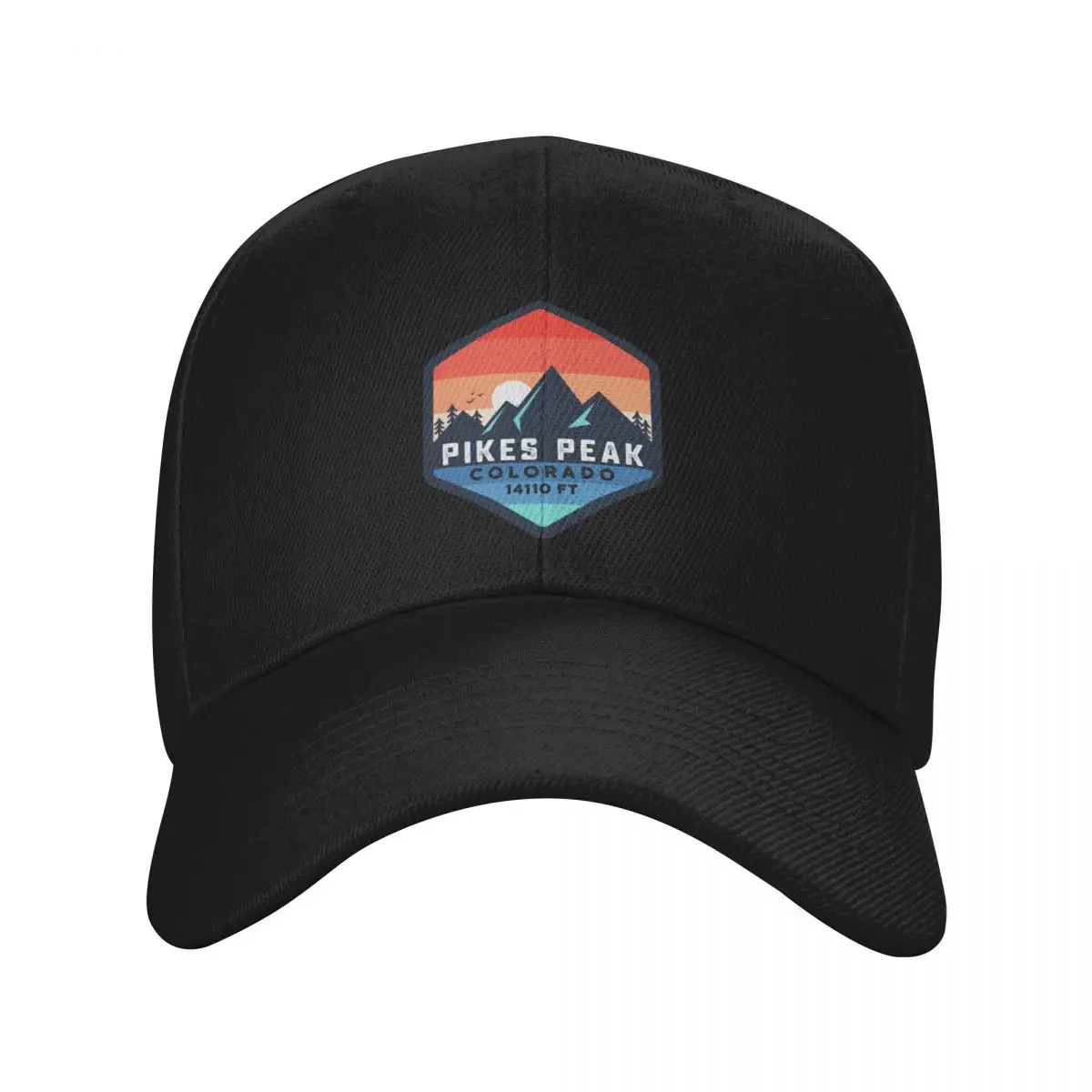 

pikes peak mountain colorado mount summit peak Baseball Cap custom caps Hat men Women's 2025 Men's