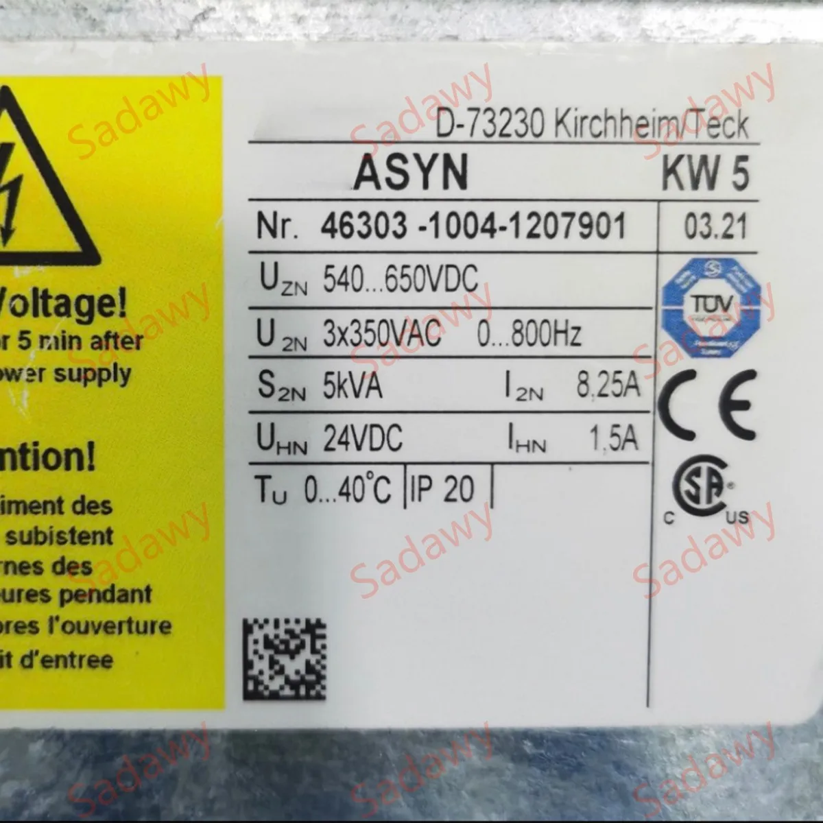 AMK AMKASYN オリジナル KW5 サーボ ドライブ (保証付き)