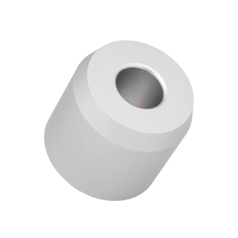 Ronde Zinklegering Scheerapparaat Basis Chroom Kleur Snor Scheermes Borstel Stand Handmatige Scheerkwast Houder Salon Kapper Gereedschap voor Wasruimte