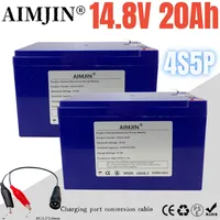 4S5P 14.8V 20Ah Lithium-ion Battery Pack Built-in BMS Suitable for 16.8V Equipment, High-power Inverter, Tourist Car Solar