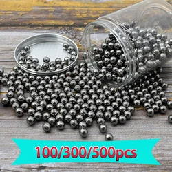 100/300/500 Pieces of 6mm Steel Ball Powerful Slingshot Shooting Accessories Outdoor Carbon Steel Hunting Slingshot Accessories