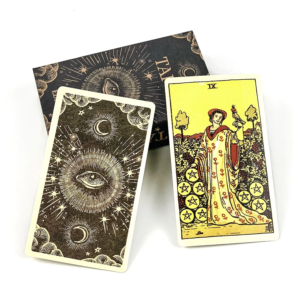 Rosyjskie TAPO Edycja Limitowana Kart Tarota Wróżbiarstwo Edycja Gry z Podręcznikiem A 78 Karty Tarota