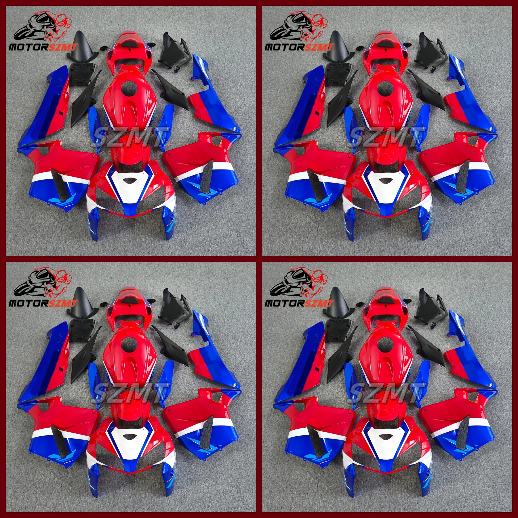 The motorcycle fairing kit is suitable for CBR600RR 2005 2006 FOR CBR600 F5 05 06 fairing orange white gray black red blue yello