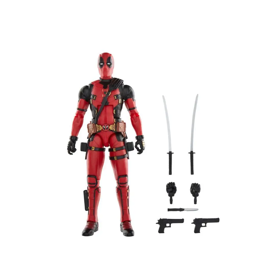 Genuine Hasbro Marvel Legends Series Deadpool & Wolverine Deadpool 6inch Action Figures Model Toy Collection Hobby Boys Gifts