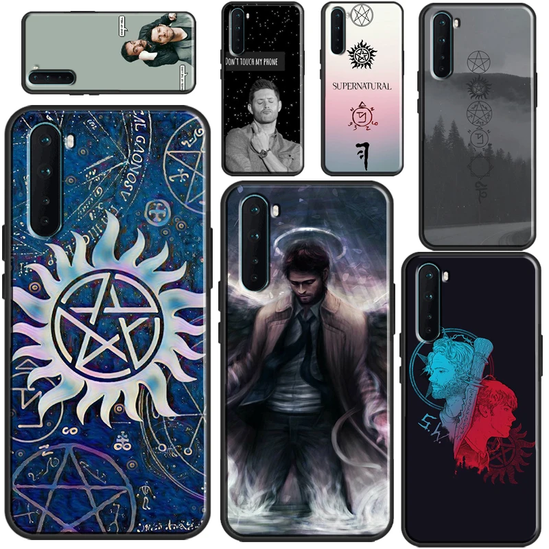 Supernatural Symbol Case For OnePlus 9 10 Pro Nord2 8T 9R Coque For OPPO Realme 8 Pro 8i C3 C21 GT Neo 2 Master