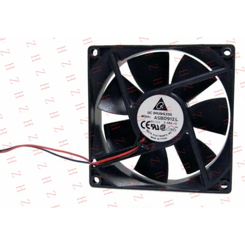 

P+ for Delta Very Quiet ASB0912L 92mmx25mm DC12V 2-PIN BRUSHLESS Cooling Fan