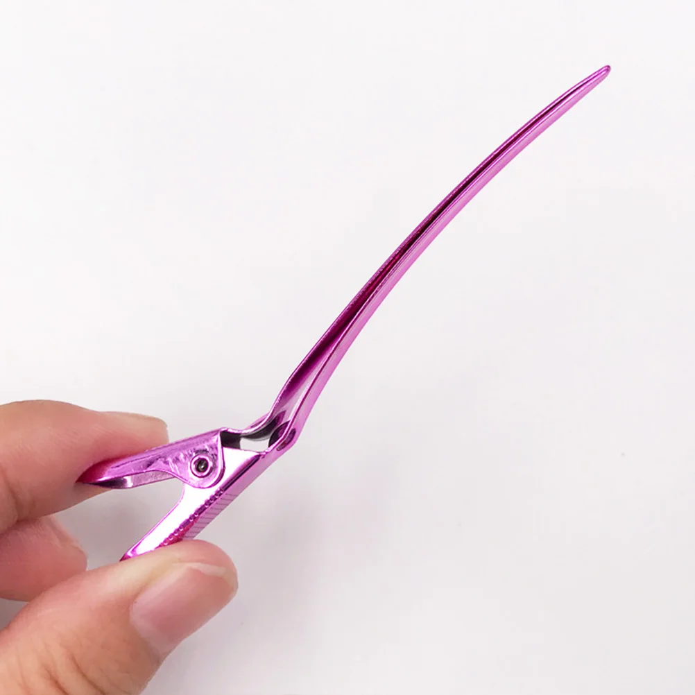 

12pcs Duckbill Hairpin Styling Clips Hairdressing Clamps Dying Salon Fixing Stainless Steel Portable Lightweight Travel Hair