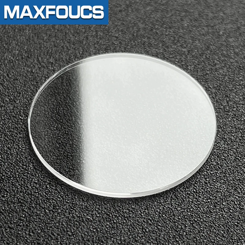 Flat Sapphire 1.2mm Thick Diameter 30-39.5mm Anti scratch Smooth Round Transparent Crystal Glass For Watch Repair