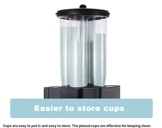 Intelligent cup drop machine, one-click automatic cup drop, scan the code to drop the cup, wave to sense the cup drop,