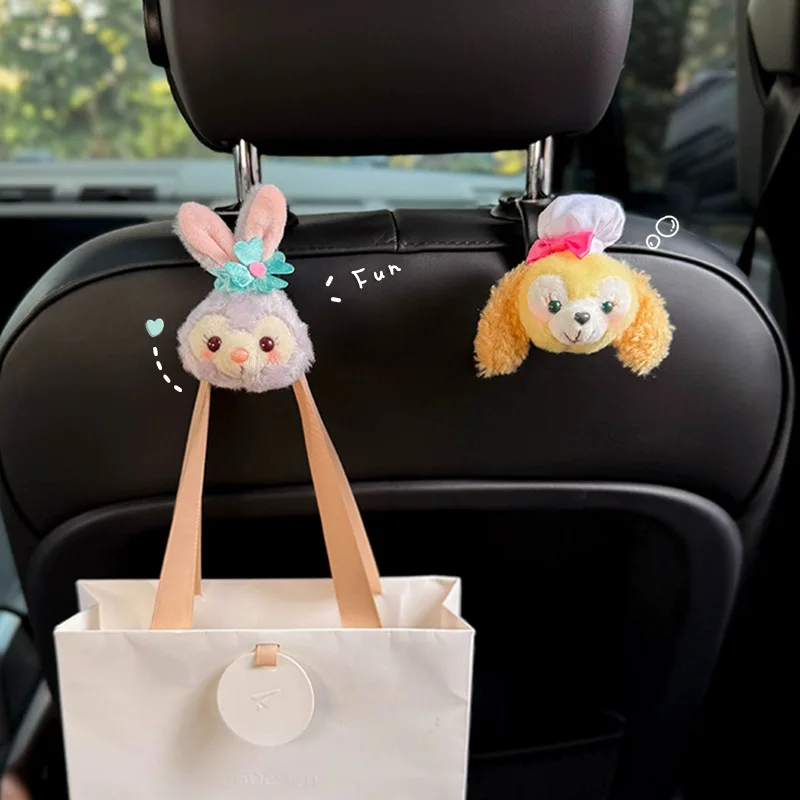

StellaLou Car Hook LinaBell Cartoon Figure Backrest Car Interior Storage Rear Seat Hanging Mounted Multifunctional Hanging Hook
