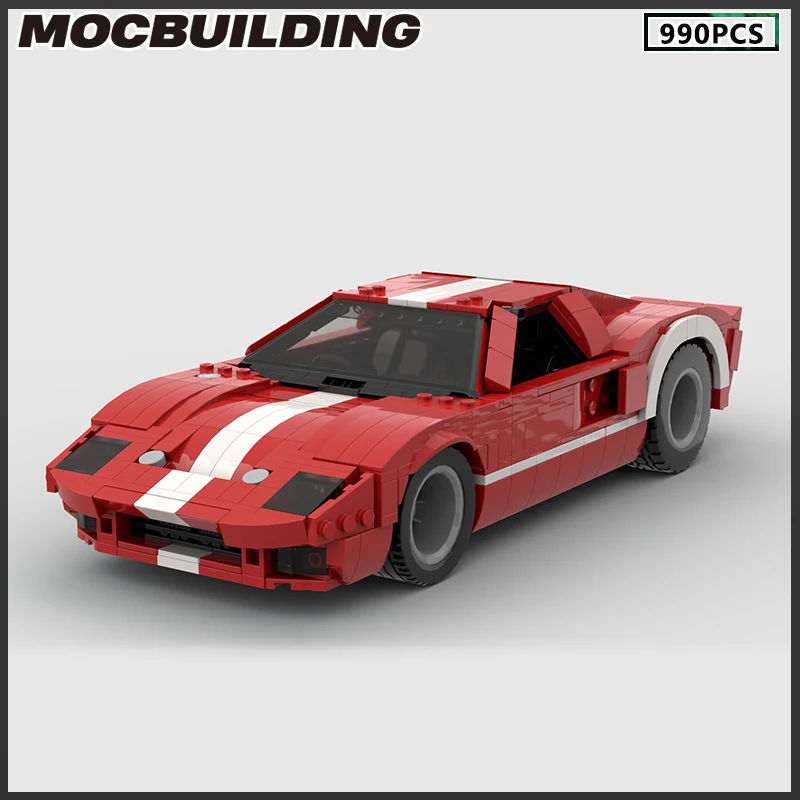 

MOC Building Blocks City Sports Car Racing Vehicle DIY Bricks Assemble Toys Birthday Gift Christmas Presents Collection