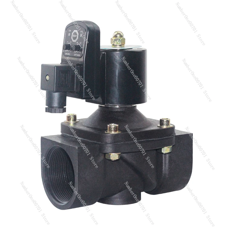 Huizheng Plastic Timing Electronic Drain SolenoidValve Valve Valve 4 Points 6 Points