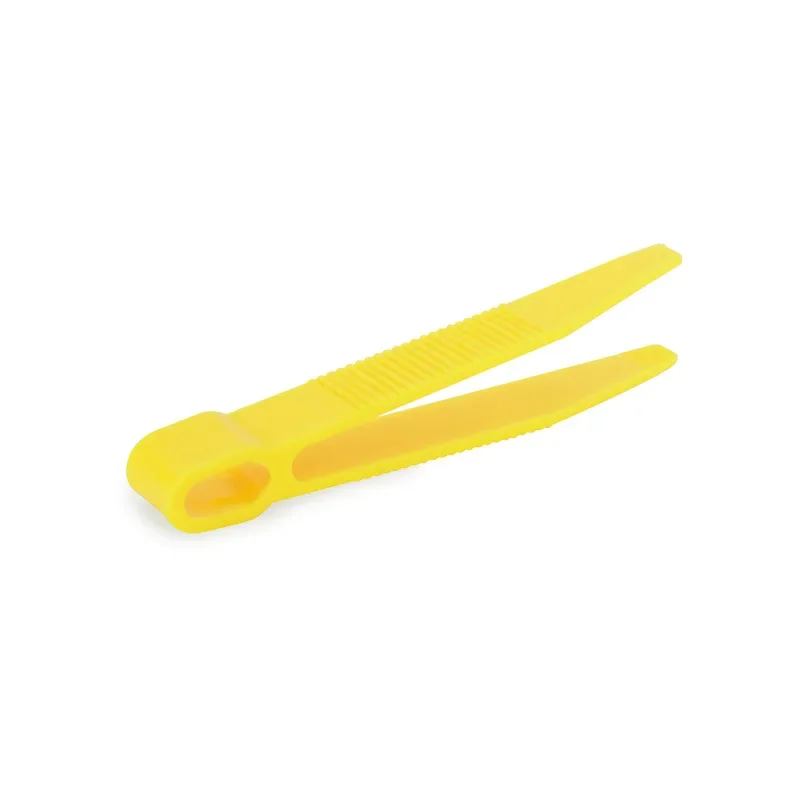 10Pcs Children\'s Fine Motion Training Accessories Tweezers Flat Headed Tweezers Color Clip Plastic Tweezers Children\'s Toy