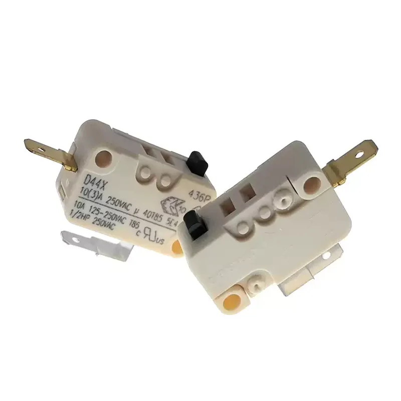 Micro-switch D44X limit switch, 10A, 125/250V, T85 normally closed, 2-pin, D448-R1AA