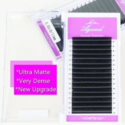 AGUUD Upgraded Super Matte Black 0.03 0.05 0.07 Russian Volume False Eyelashes Individual Dense Cashmere Lashes Extension Makeup