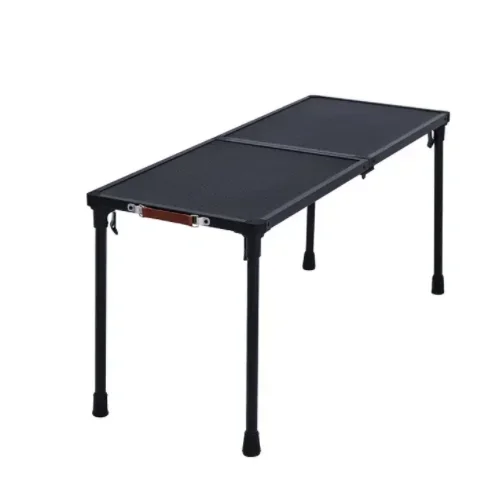 New mountain table series portable & foldable All-aluminum alloy outdoor furniture camping table Mortise and tenon structure