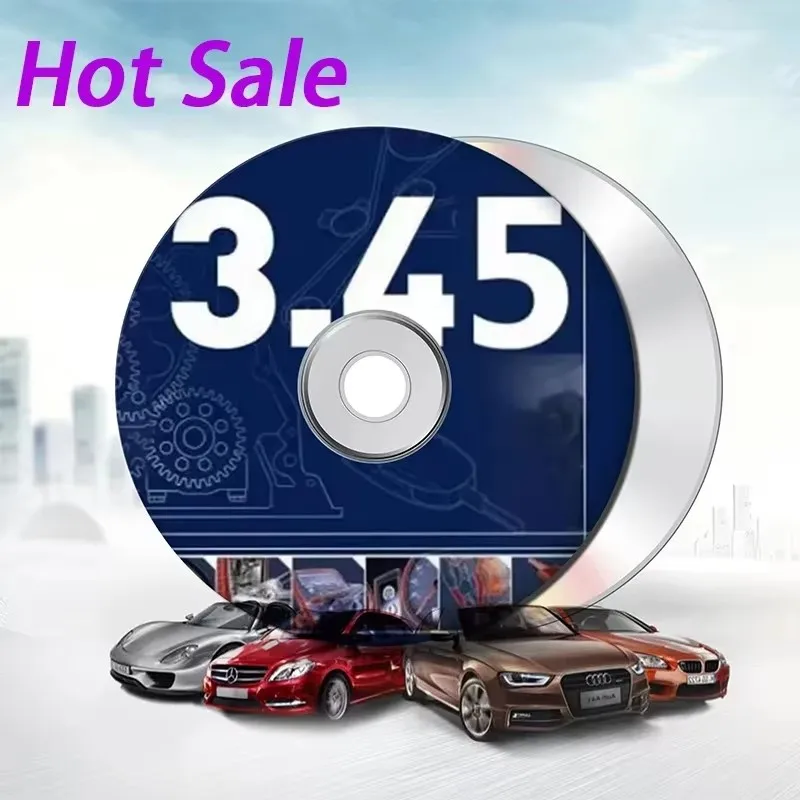 2024 Auto Data 3.45 auto data car software with  free install video to help autodata 3.25 car software