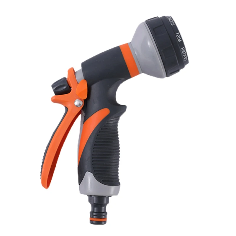 1 PC High Pressure Watering Gun 8 Modes Spray Nozzle For Garden Irrigation Plant Lawn Yard Cleaning