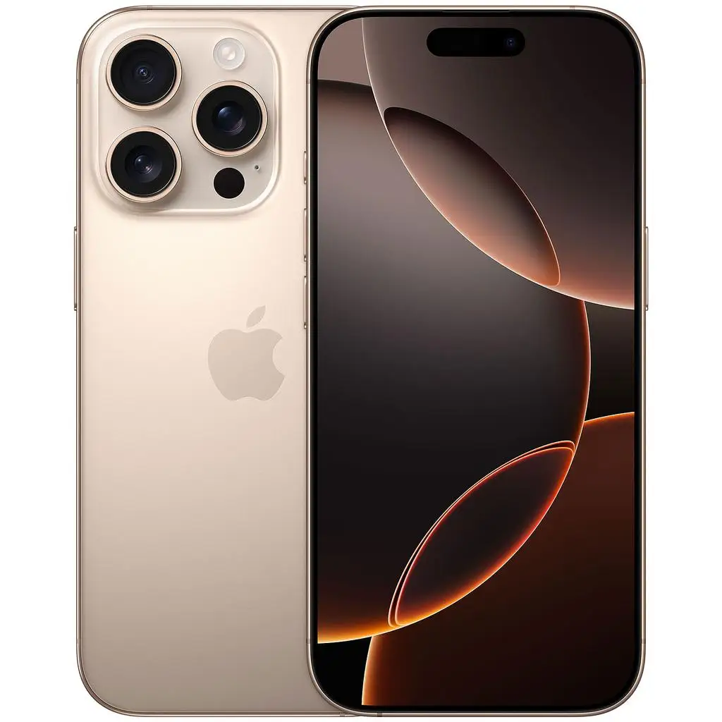 Apple / iPhone 16 Pro / A3083 / 128GB / Desert Tit / GSM Unlocked / GSM Unlocked / A1-Stock-Includes Charging Cable