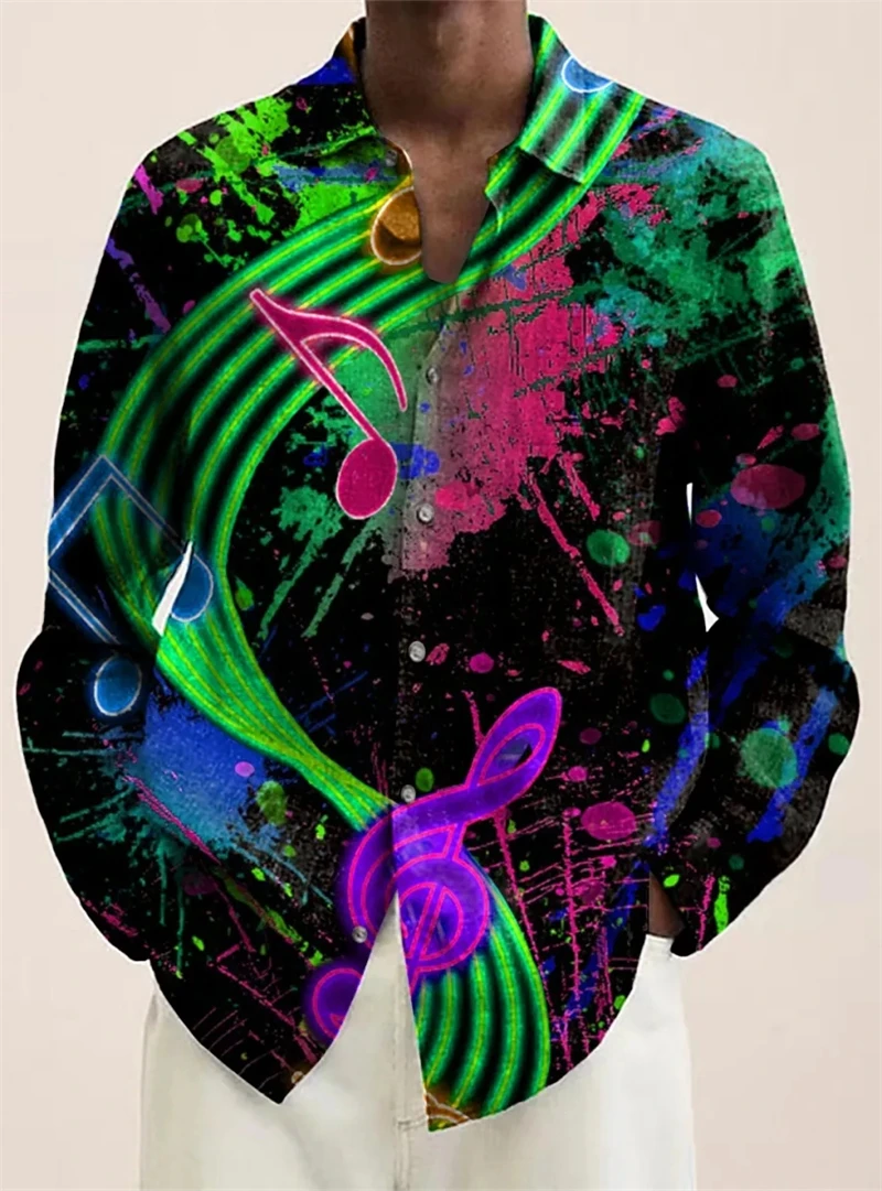 Camisas con estampado 3D de plumas de pavo real para Hombre y mujer, ropa de diseñador, colores informales, camisas hawaianas de manga larga para Hombre