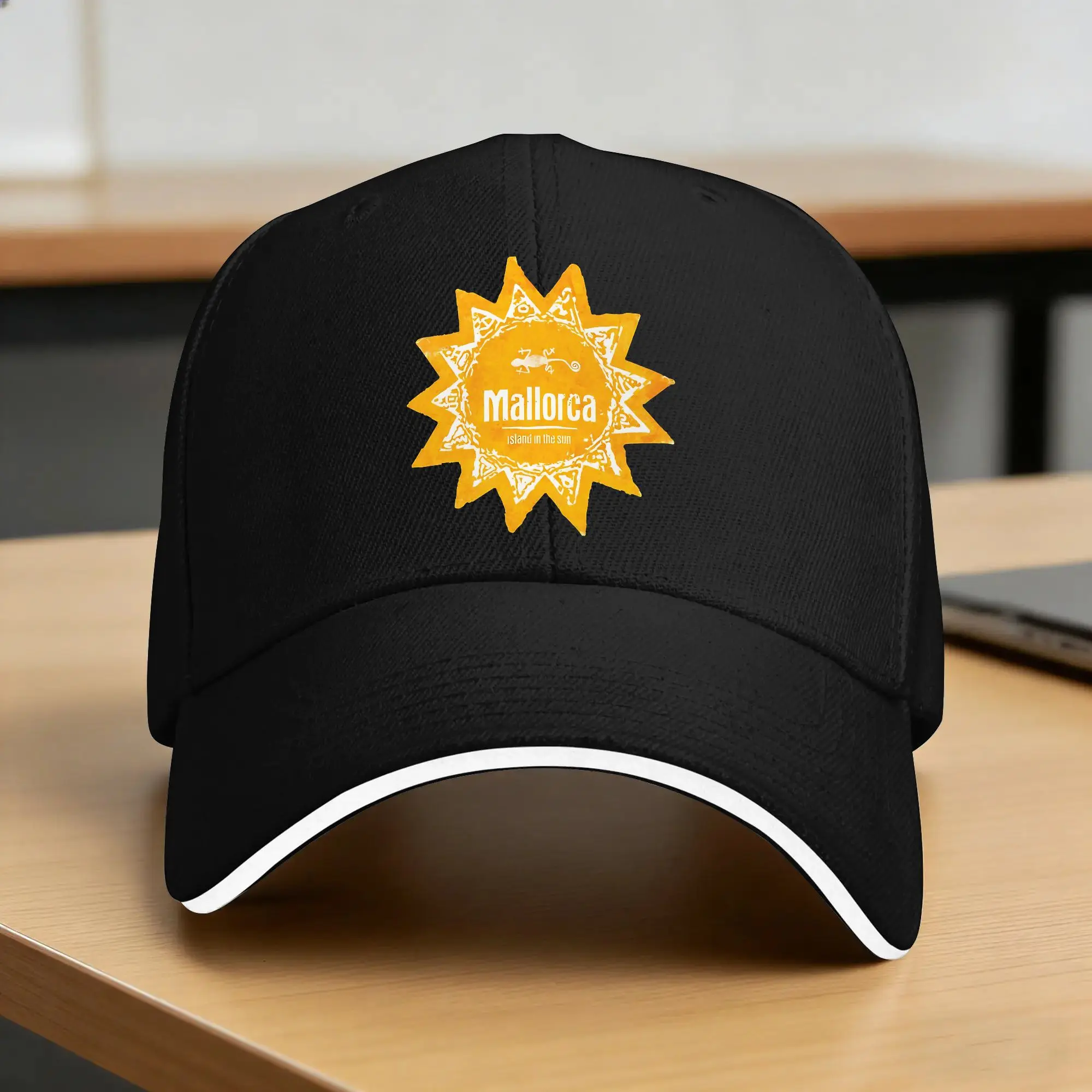 Spring Casual Baseball Cap Mallorca island in the sun Hunting Camping Trucker Hat For Men Adult Sunscreen  Vintage Baseball Caps