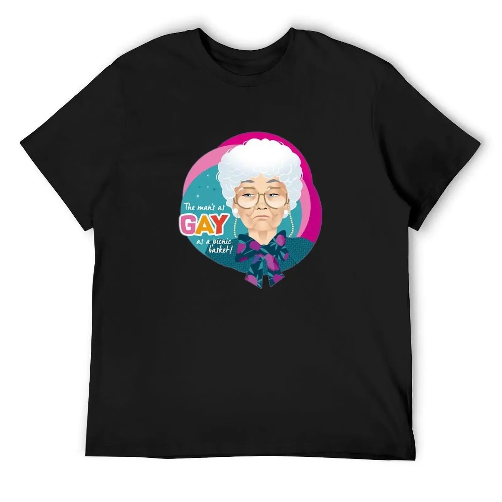 

Gay As a Picnic Basket T-Shirt Man t-shirt summer top for a boy Louboutins anime shirts men