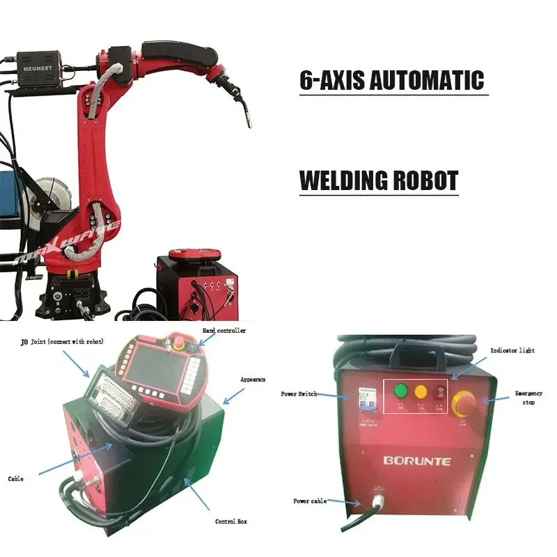 Maxwave Industrial Mechanical Arm And Manipulator Robot Or Pneumatic Robot Arm For Workshop Automation