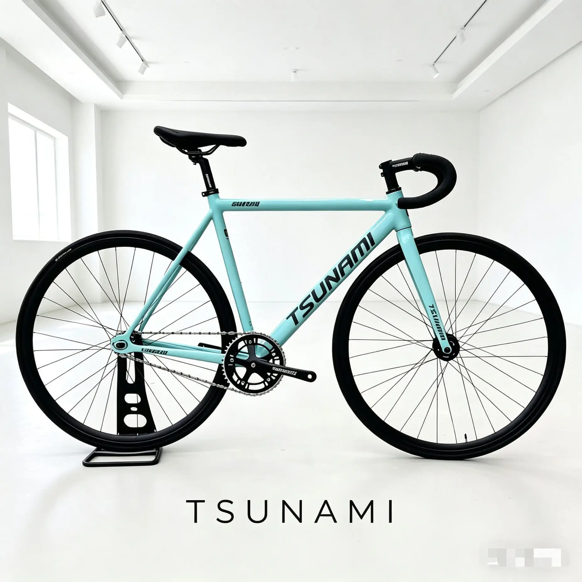TSUNAMI SNM100 Fixed Gear Bicycle 6061 Aluminum Alloy Racing Track