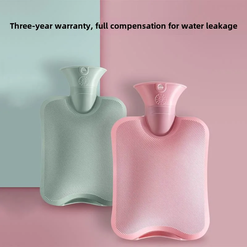 Hot Water Bottle Filled with Water for Women Large Hot Compress Belly Warmer Small Portable Water Filled Hand Warmer flushing image 2