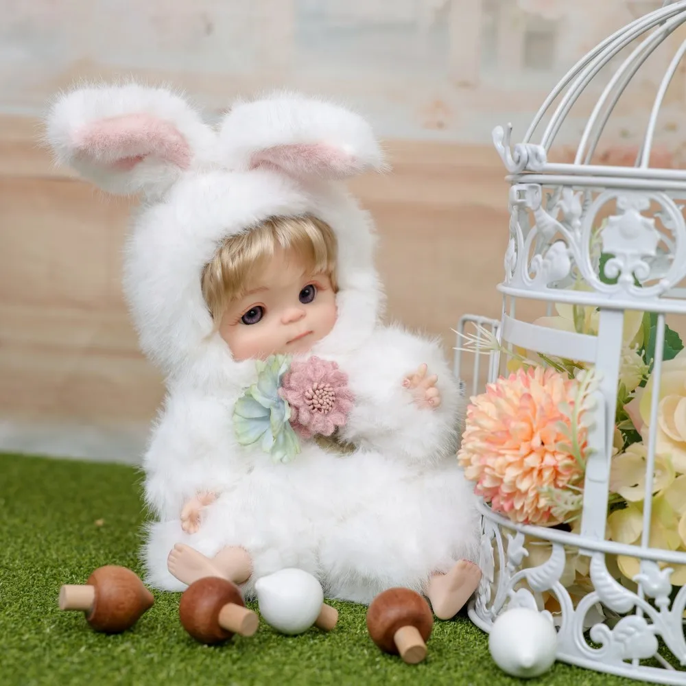 10 Inches Realistic Finished Reborn Baby Doll Cloveray Plush Animal Set Silicone Vinyl Doll Lifelike Kids Birthday Xmas Toy Gift