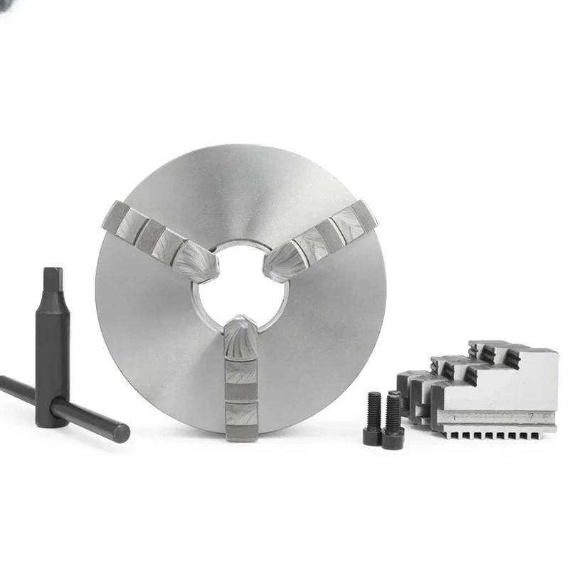 Other Machine Tools Accessories 3jaw /4jaw Lathe Chuck Wood Cast Iron 45# Steel Chuck 315 Manual for Lathe Machine 6inch 8 Inch