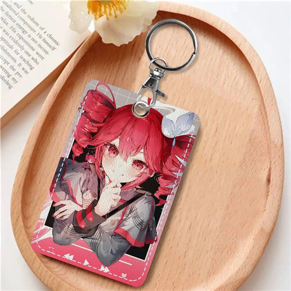 شعبية Vocaloid T-Teto لطيف فتاة الكرتون بطاقة المفاتيح أنيمي الأزياء قلادة حقيبة معرف بطاقة الباب حالة حافلة بطاقة هدية عيد ميلاد