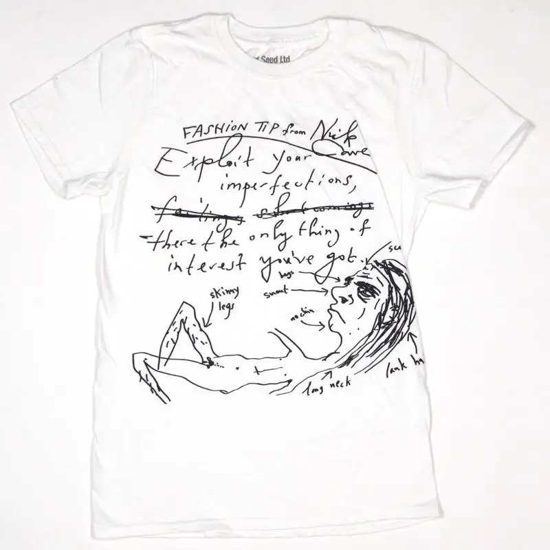 Nick Cave The Bad Seeds Äì Exploit Your Imperfections 2018 Tour T shirt