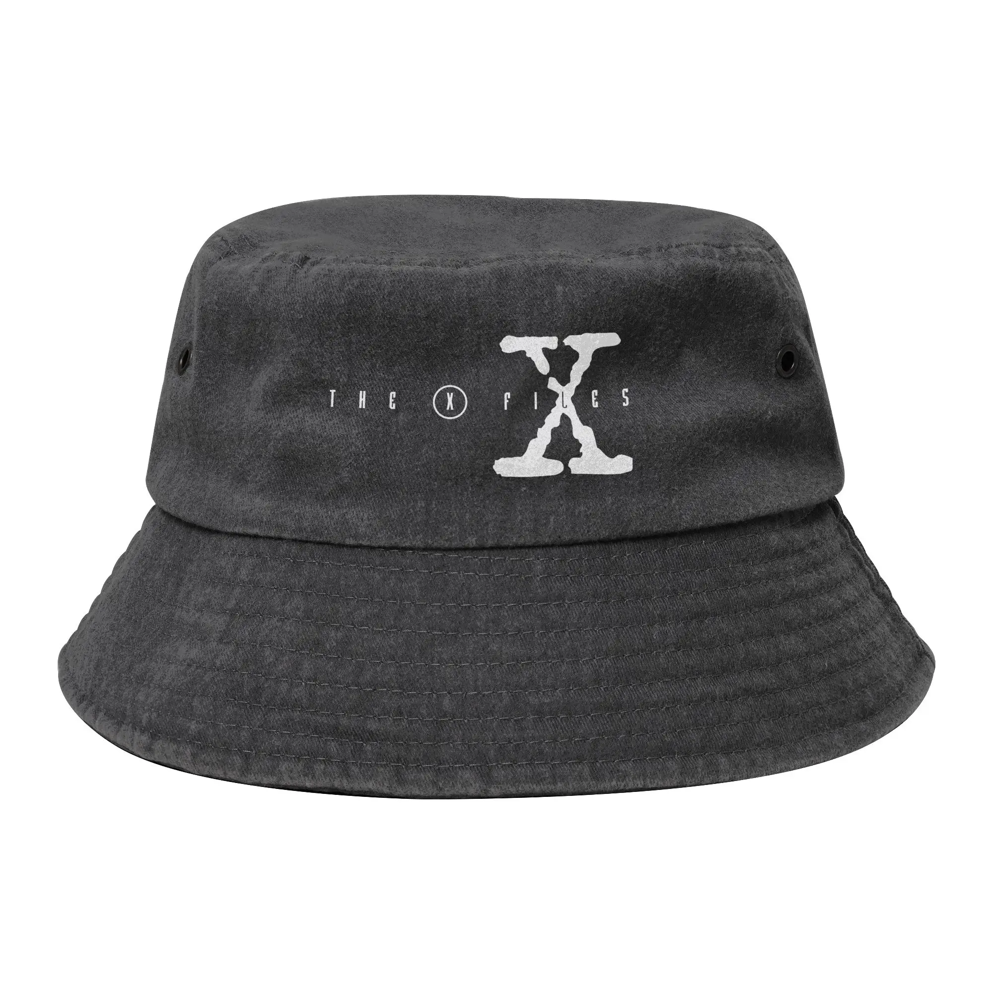 Hot Summer Headwear The X Files Bucket Hats Hip Hop Unisex Sun Hat  Ispoti Hat Foldable Fishing Caps Outdoor
