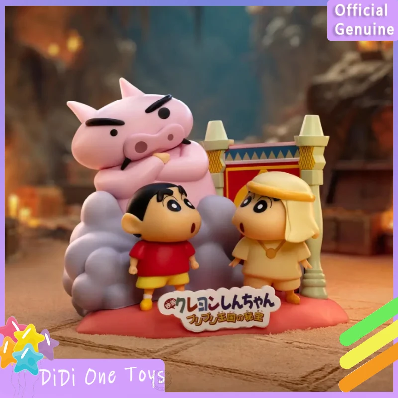 

Genuine 52toys Crayon Shin-Chan Classic Movie Moments Series Blind Box Cute Figurine Collection Desktop Ornament Fashion Gift