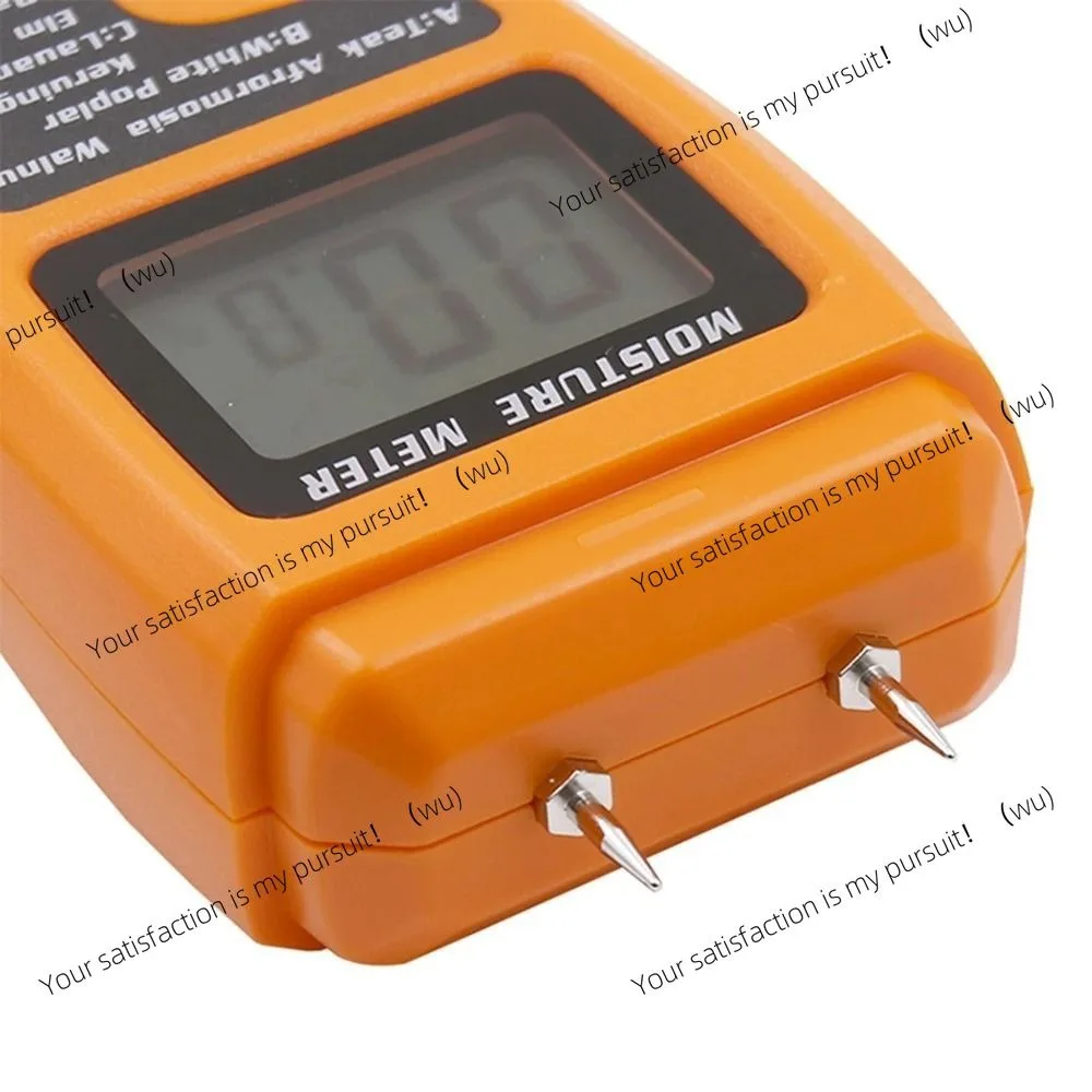 4 Measurement Modes Wood Moisture Tester Two Pins 0-99.9% Wall Moisture Detector Digital Accurate Wood Humidity Tester Firewood