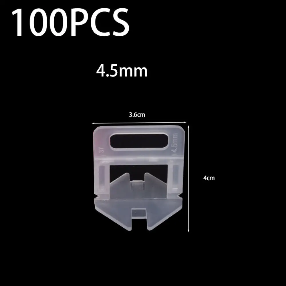 Tile Leveling System Clips Floor Wall Construction Tools Professional Spacer Locator Kit Sustainable Installation Kit