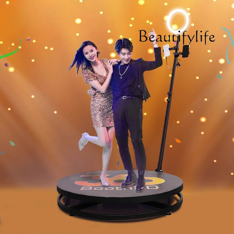 

360 surround shooting turntable turntable automatic rotation 360photo booth photo display stand