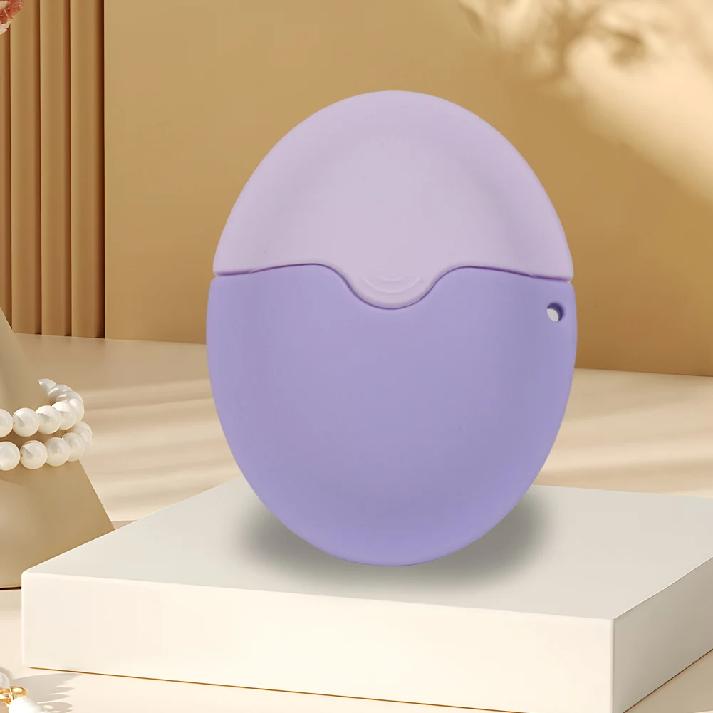 롤온 스펀지 어플리케이터 리필 가능 선크림 어플리케이터 타원형 선크림 롤러 어플리케이터 여름 해변용 휴대용