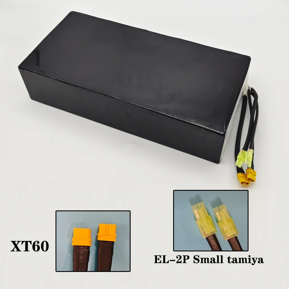 

52V 28Ah 14S7P 21700 Li-ion Battery Pack Dual Port Fast Charging， For Dual Drive Electric Scooters