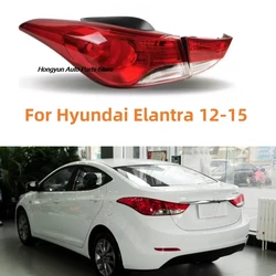 For Hyundai Elantra 2012 2013 2014 2015 Rear Tail Light Turn Signal Light Fog Lamp Housing Without Bulb 92401-3X010  92402-3X010