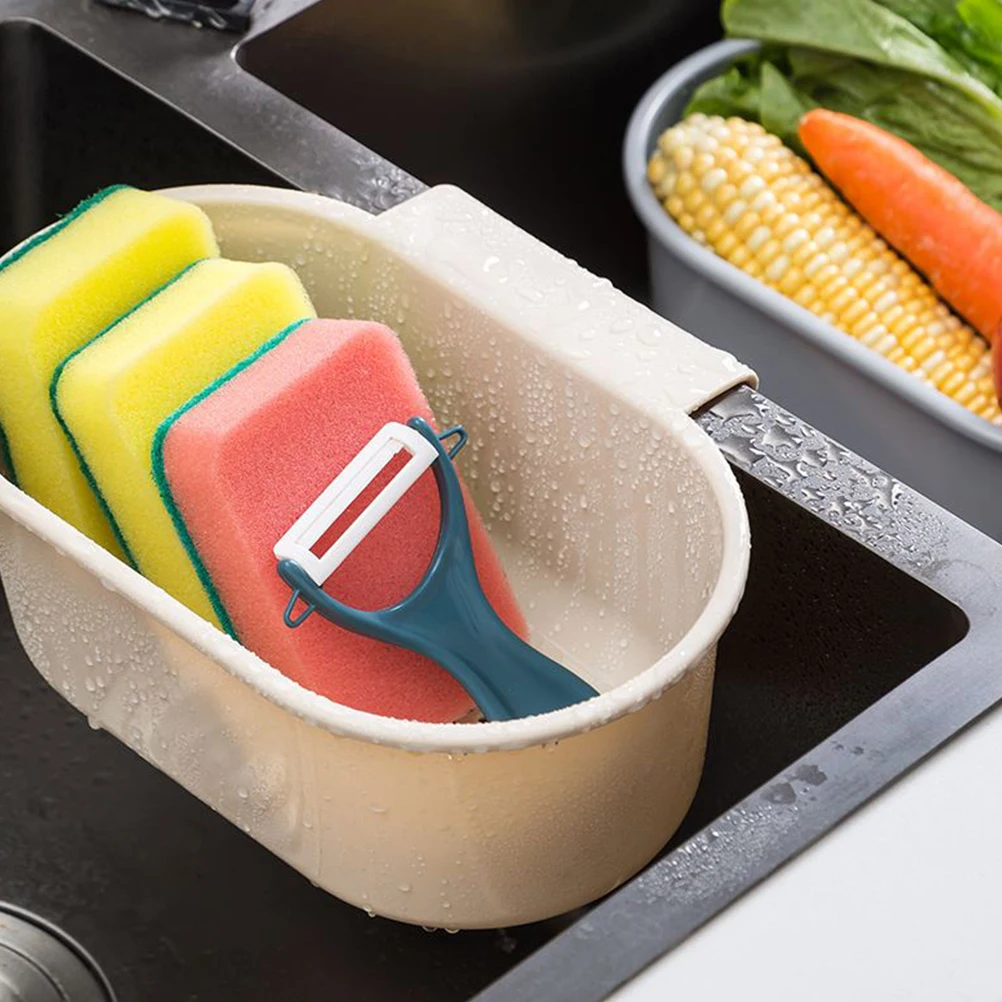 

2pcs Vegetable Fruit Storage Space Saving Drain Easy Clean Washing Sink Storage Practicalbasket Vegetable Basket Fruit